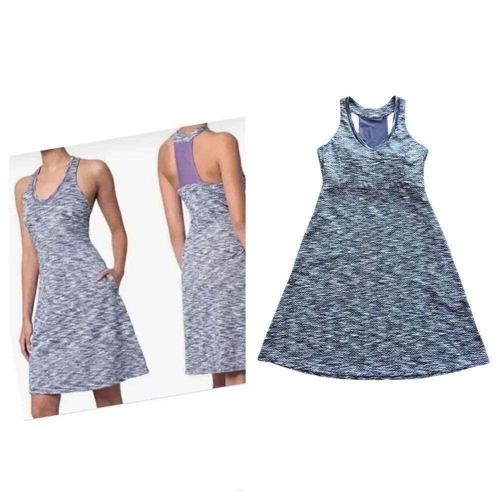 MPG Sport Mondetta Performance Gear Purple Gray Dress SMALL